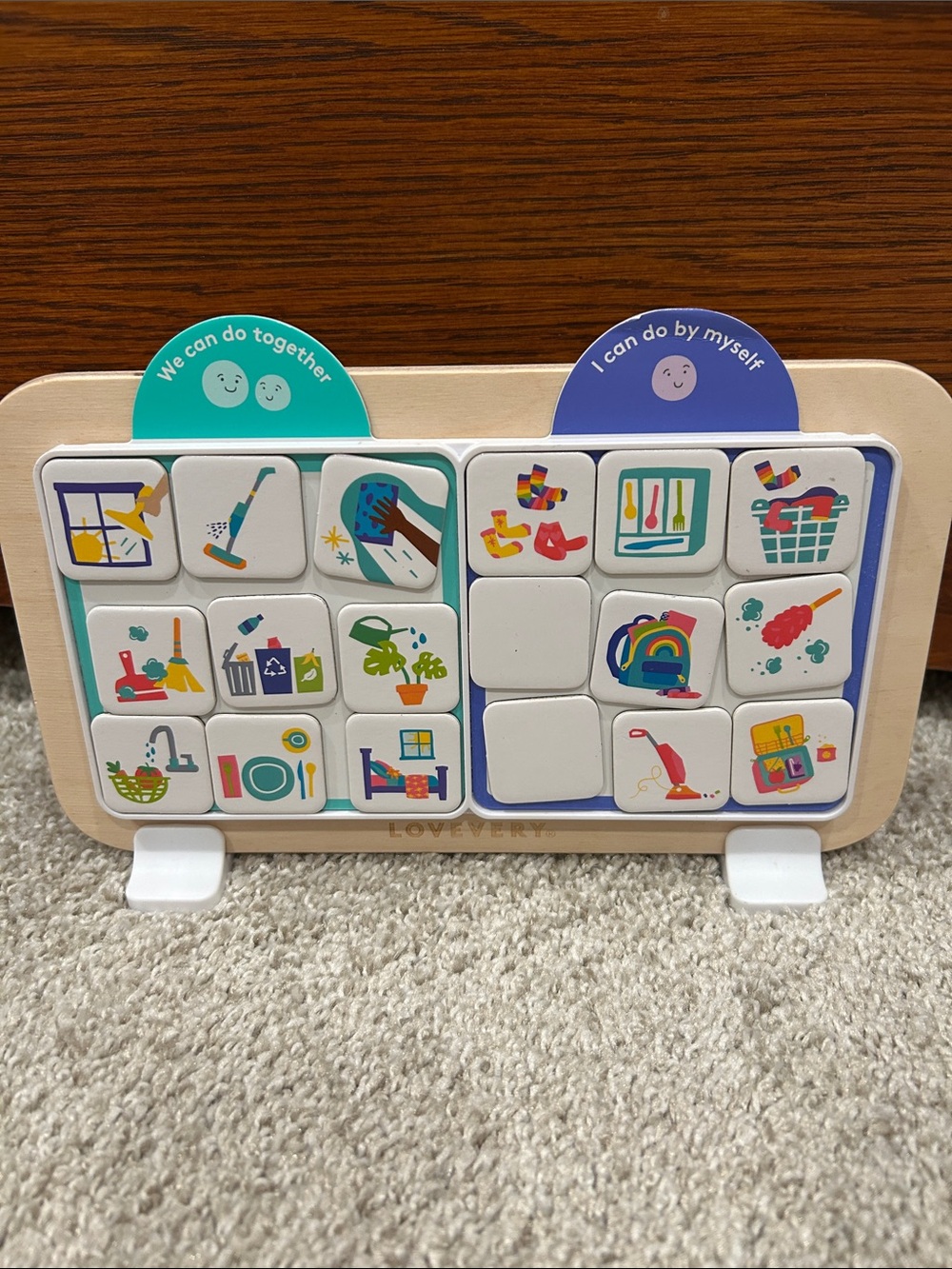 Lovevery Daily Helper Board